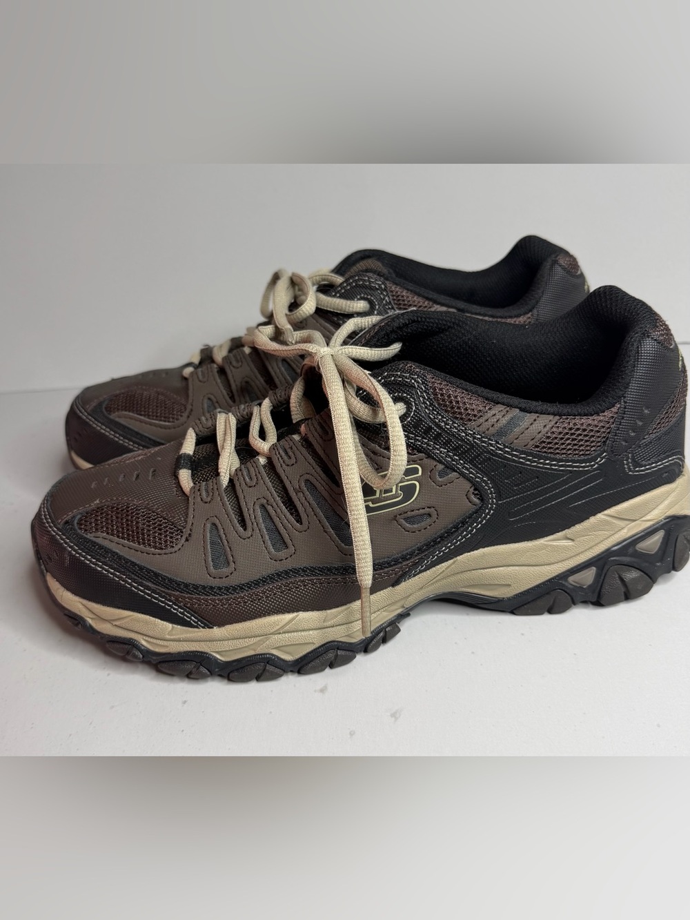 Skechers Sport After Burn Sneakers – Men’s Size 8.5 – Brown/Tan